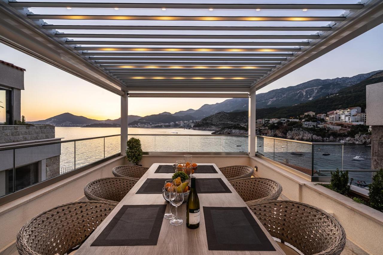 Blanche Cliff Apartments Ilha Sveti Stefan Exterior foto