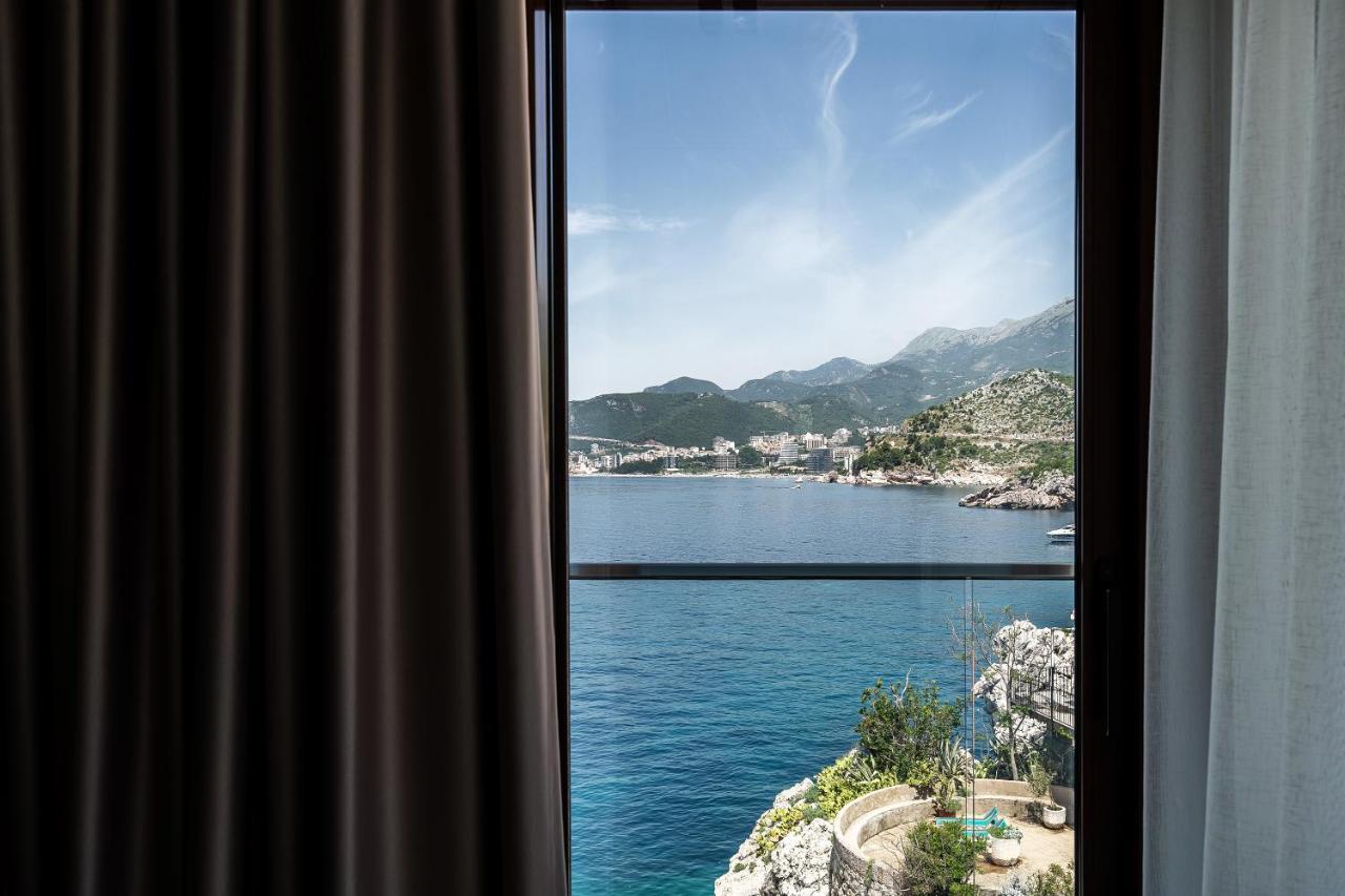 Blanche Cliff Apartments Ilha Sveti Stefan Exterior foto