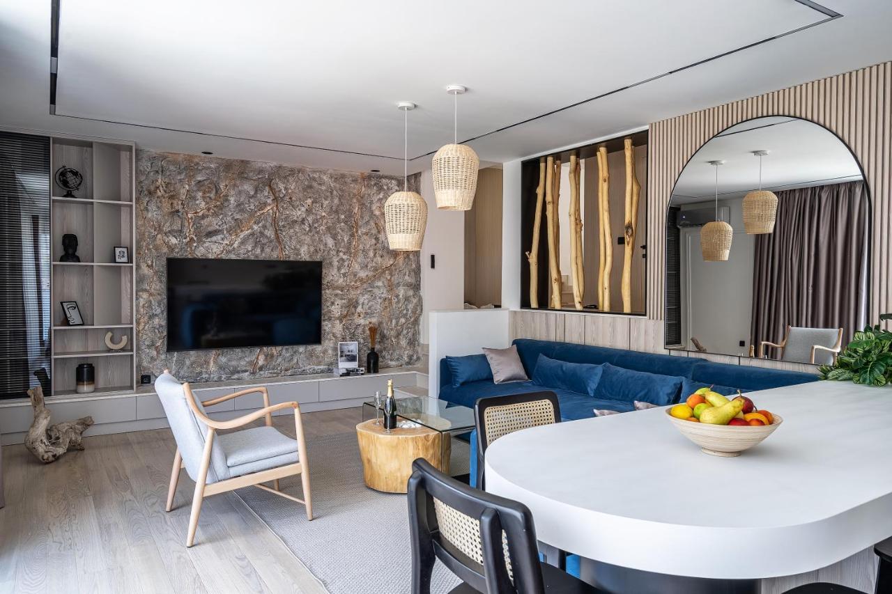 Blanche Cliff Apartments Ilha Sveti Stefan Exterior foto