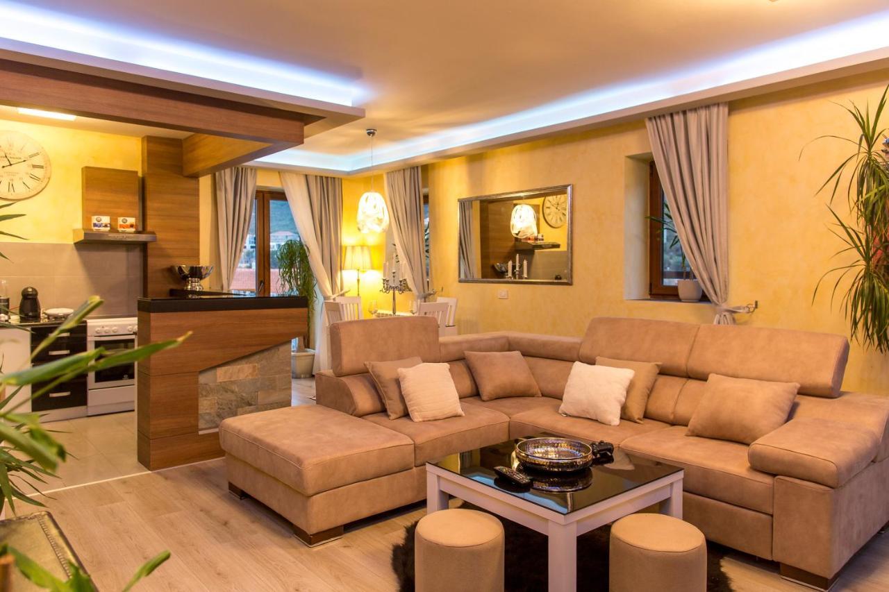 Blanche Cliff Apartments Ilha Sveti Stefan Exterior foto